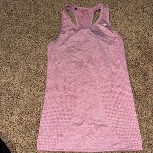 Gymshark Pink Racerback Tank Top